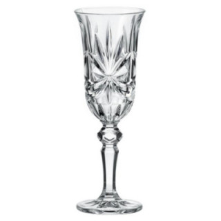 Kieliszki do szampana 150ml 6szt Lorey Ribbon Bohemia kryształ